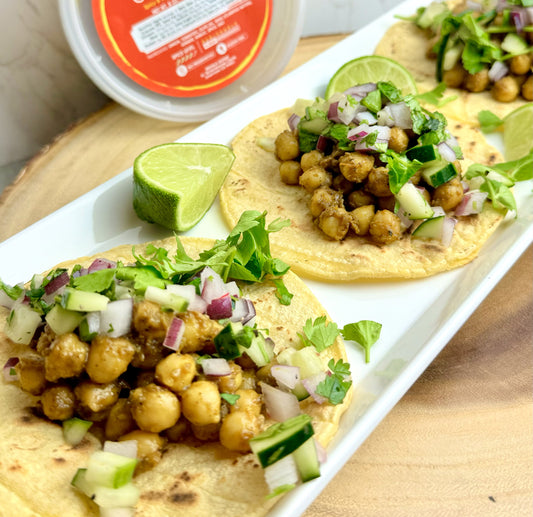 Chana Masala Tacos