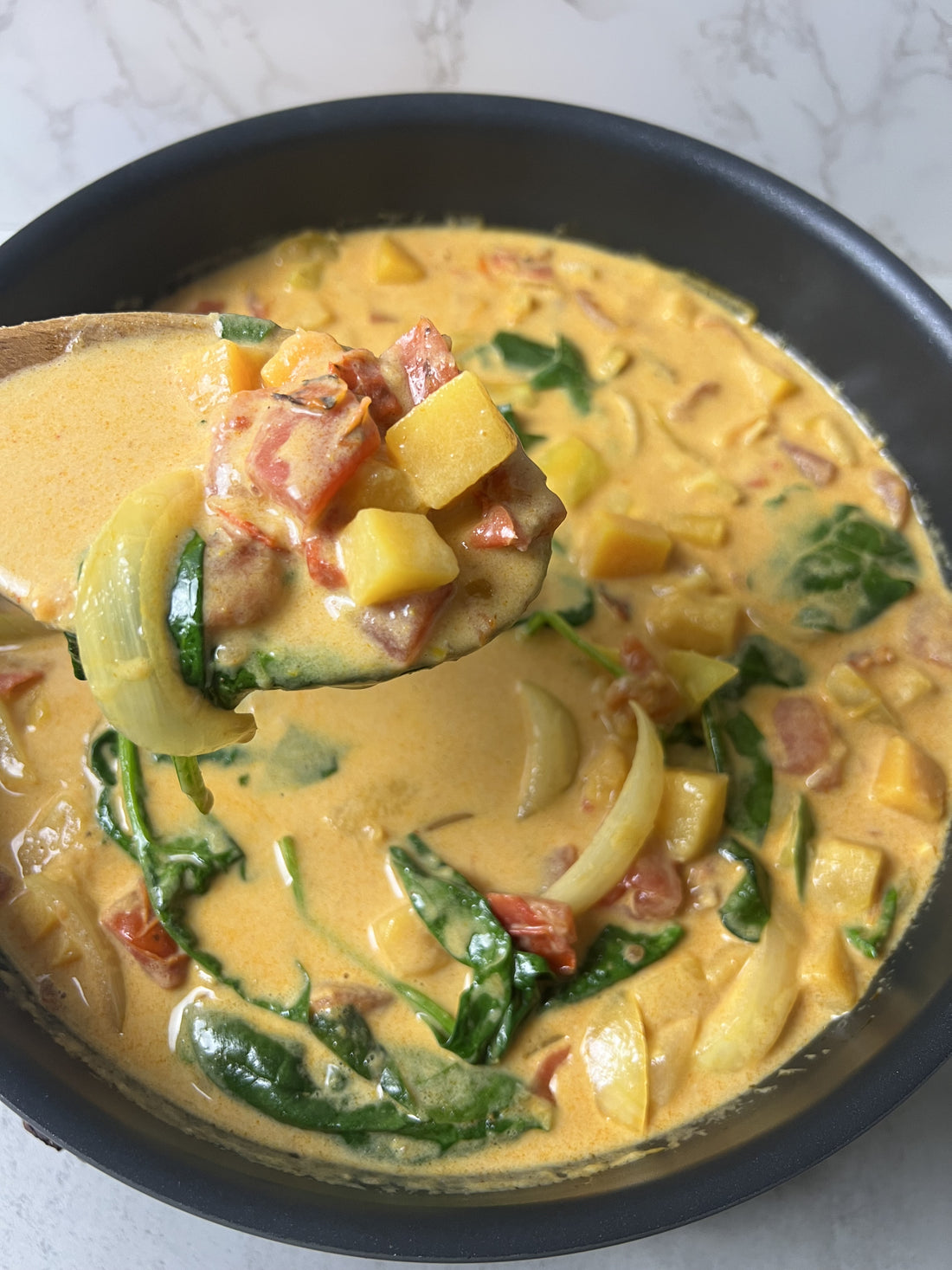 Tikka Masala Butternut Squash Soup